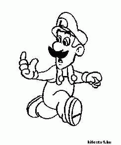Mario kifestő 15 nyomtatható
