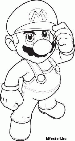 Mario kifestő 2 nyomtatható